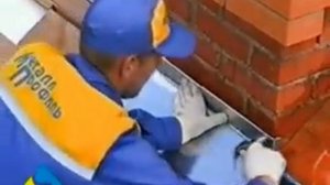 Разделка - печной трубы на крыше