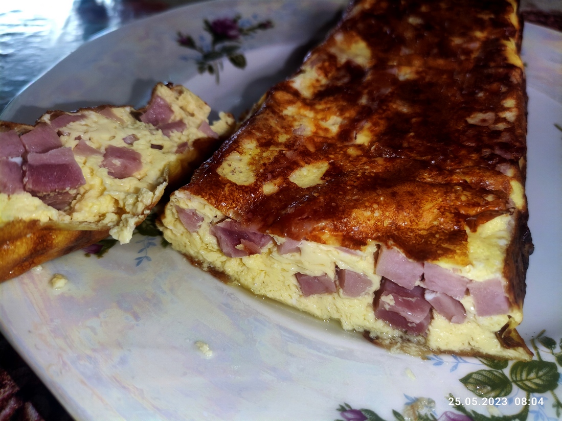 Омлет в духовке смотреть онлайн