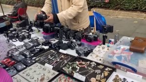 Рынок Portobello Road в Лондоне.