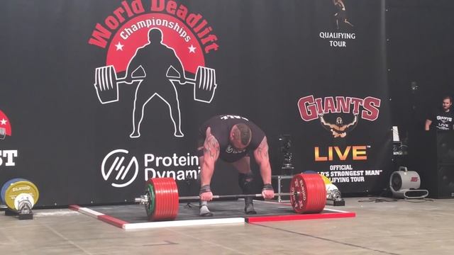 1102lb / 500kg Deadlift World Record Ft Eddie Hall