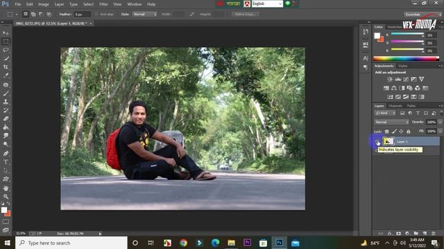 How To Blur The Background Of Your Photos | photoshop tutorial bangla 2022 | VFX Munna смотреть онлайн