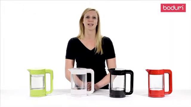 Электрический чайник с колбой из термостекла BODUM Bistro смотреть онлайн