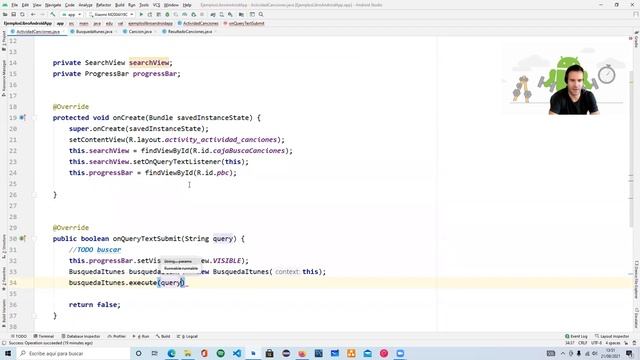 Tema 10 - Video 5- HTTP Desde Android V AsyncTask - Creación de Aplicaciones con Android смотреть онлайн