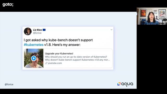Are You Keeping Hosts Up to Date with the Latest Security Releases? (Q4) • Liz Rice • GOTO 2020 смотреть онлайн