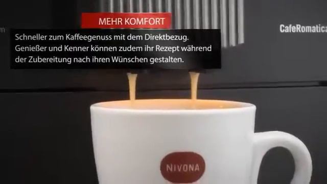 Nivona CafeRomatica NICR 1030 смотреть онлайн