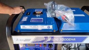 Видеообзор - Дизельный генератор 7 кВт, SDG 7000EHA TSS