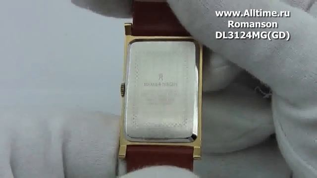 Мужские наручные швейцарские часы Romanson DL3124MG(GD) смотреть онлайн