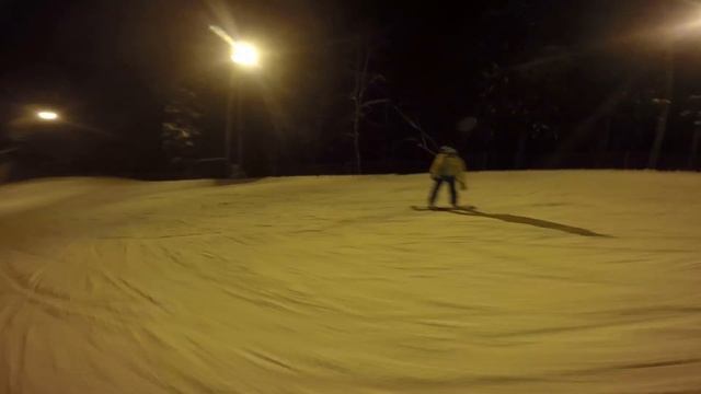 Горные лыжи. Сноуборд. Степаново. Москва 2016. смотреть онлайн