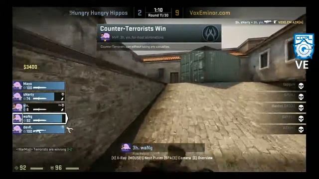 CGPL LAN Finals - Voxeminor vs 3H Mirage CSGO смотреть онлайн