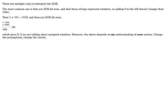 How to XOR two binary numbers having different lengths? (3 Solutions!!) смотреть онлайн