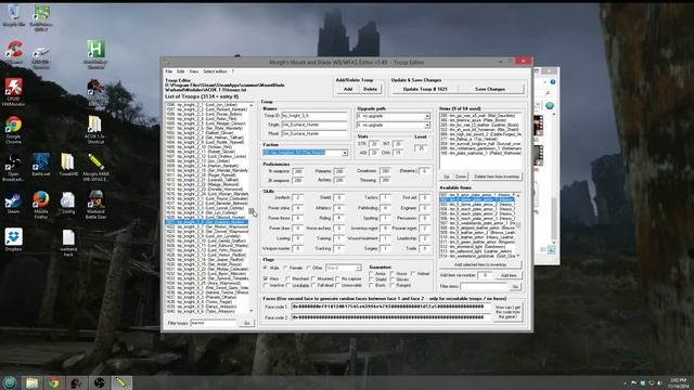 Warband Editing Tutorial (Morgh's Troops, Factions, Parties, Character Import/export)