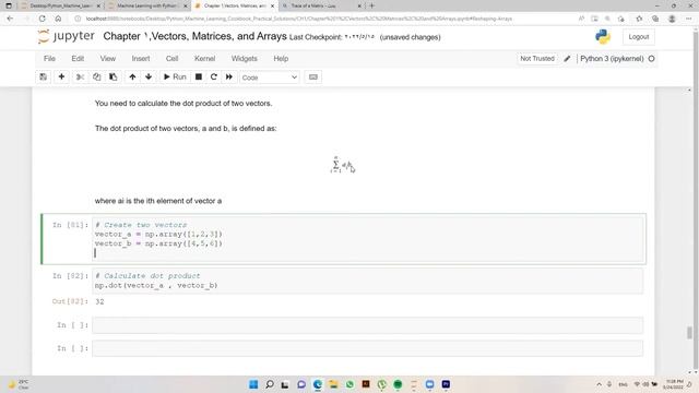 How to Calculate Dot Products in python using NumPy смотреть онлайн