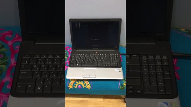 Ноутбук Compaq с Windows 7 на ssd смотреть онлайн
