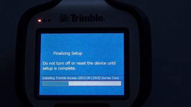 активация контроллера с программой Trimble Access смотреть онлайн