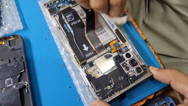 Замена экрана Restoration Destroyed Phone Restore Samsung Note 10 Plus Rebuild broken phone смотреть онлайн