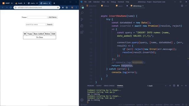 Node.js, Express & MySQL Tutorial - Build a Simple FullStack App смотреть онлайн
