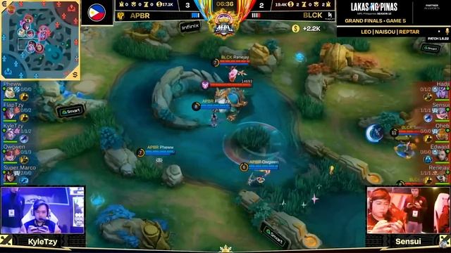 ЛУЧШАЯ ИГРА ГРАНД ФИНАЛА MPL PH - APBR VS BLACK МОБАЙЛ ЛЕГЕНДС /MOBILE LEGENDS: BANG BANG смотреть онлайн
