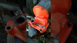 Подключение  к центрифуге д-245 масляного радиатора