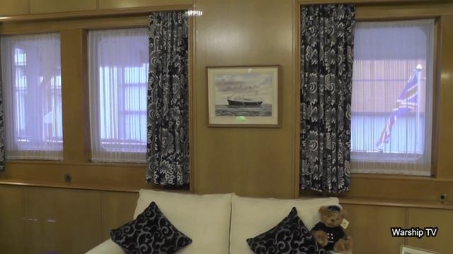 A TOUR AROUND THE ROYAL YACHT HMY BRITANNIA AT OCEAN TERMINAL, LEITH NEAR EDINBURGH смотреть онлайн