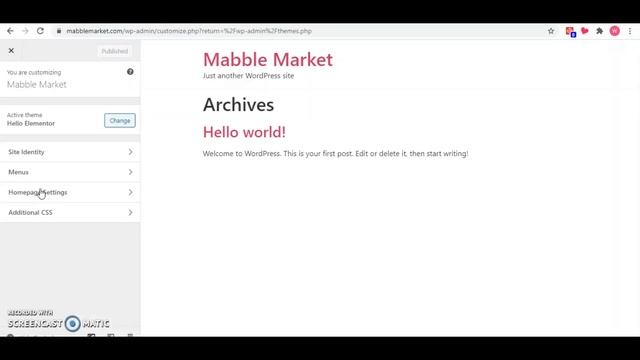 Wordpress Appearance Tab - Themes, Customize & Menus Tutorial смотреть онлайн