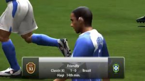 Classic XI 1x0 Brazil ⚽⚽⚽- FIFA 06 - (PC | gameplay)