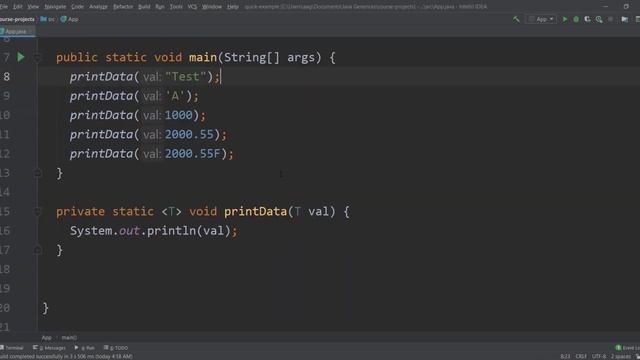 Example : Java Generics Upper Bounds - مثال للجافا جينيركز ابربوند смотреть онлайн