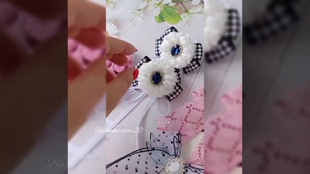 Обзор бантов ручной работы ? БАНТОВ МНОГО НЕ БЫВАЕТ!!!! #diy #handmade #обзор смотреть онлайн