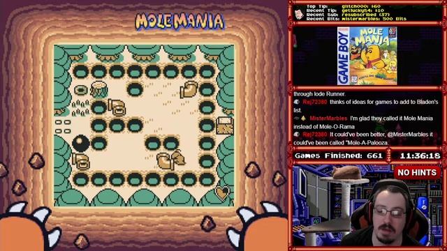 [662] Mole Mania (Game Boy) (Part 4) - RetroMasochism
