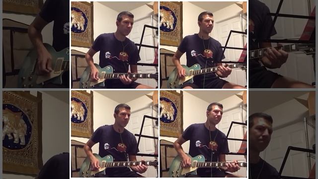 O Magnum Mysterium by Tomas Luis de Victoria - 4 parts on electric guitar смотреть онлайн