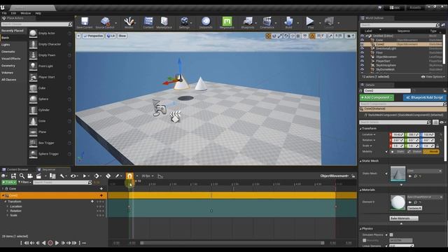 Animating OBJECT MOVEMENT in Unreal Engine! (Easy tutorial) смотреть онлайн