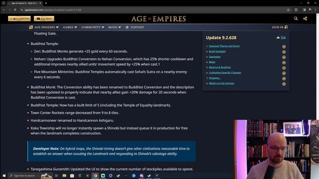 Age of Empires 4 Patch Note Review - They changed WHAT?!?! смотреть онлайн