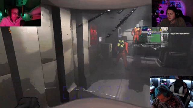 КАКТО УГАРАЕТ В LETHAL COMPANY С ПЯТЕРКОЙ, ХАНОВОМ И СОНЕЙ смотреть онлайн