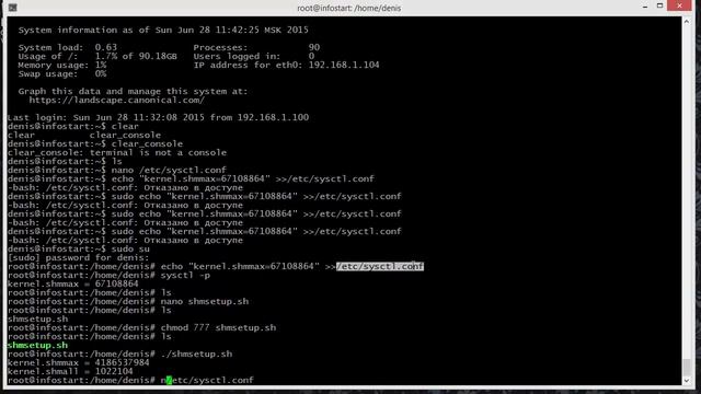 PostgreSQL 9.3.4-1.1C на Ubuntu Server 14.04.2 LTS (без звука) смотреть онлайн
