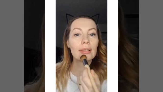 Сам себе визажист, макияж на каждый день, дневной макияж, я наносим тональный крем, foundation смотреть онлайн