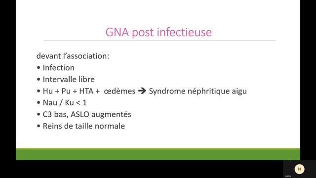 Visioconf - Nephro : Syndrome nephritique. смотреть онлайн