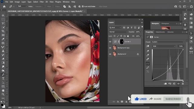 Adding depth and dimension to your model in Photoshop (Frequency Separation) смотреть онлайн