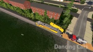 Crazy Train Accidents Vs. School Bus | BeamNg Drive Crashes - Dancing Cars