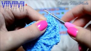 Шляпа крючком, вязание для начинающих.1/2.Мастер класс и схема. Hat crochet