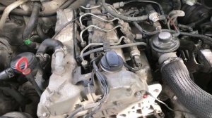 работа дизеля с неисправным натяжителем цепи kyron ssang yong