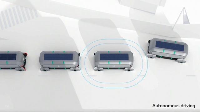 Renault EZ-PRO autonomous electric robo-pod concept смотреть онлайн
