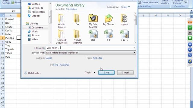 UserForm in Excel VBA Macros Training смотреть онлайн