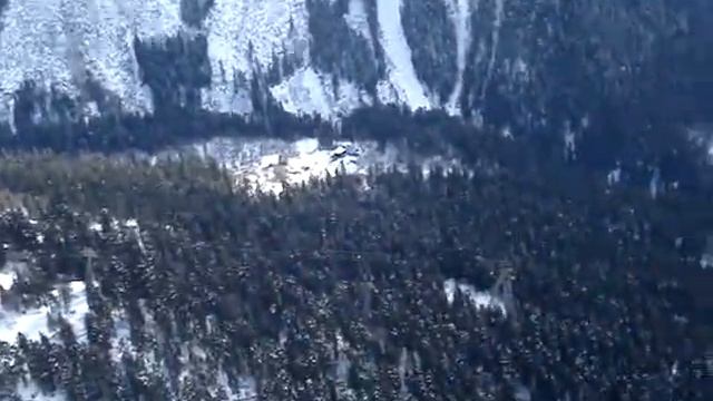 Полет на параплане Домбай смотреть онлайн