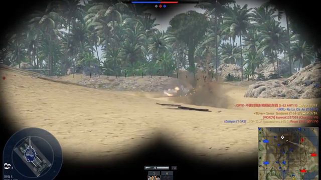 ДЫРОКОЛ Т34-57 В WARTHUNDER смотреть онлайн