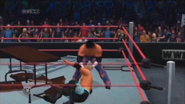 SvR 2011 Christian (c) vs Matt Hardy (TLC Match For The Intercontinental Championship) смотреть онлайн