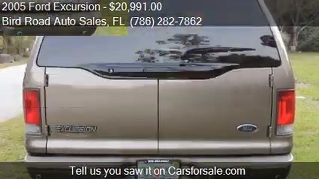 2005 Ford Excursion Limited For Sale In MIAMI, FL 33155 At T
