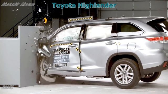 Crash Tests: 2018 VW Atlas Vs Toyota Highlander