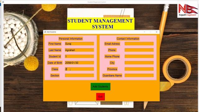 Student management system||python||tkinter||Computer graphics||GUI смотреть онлайн