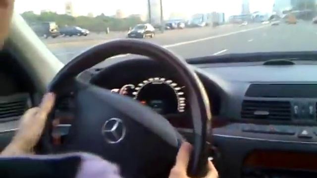 Mercedes-Benz S 600 W220 with Mclaren SLR 722 engine смотреть онлайн