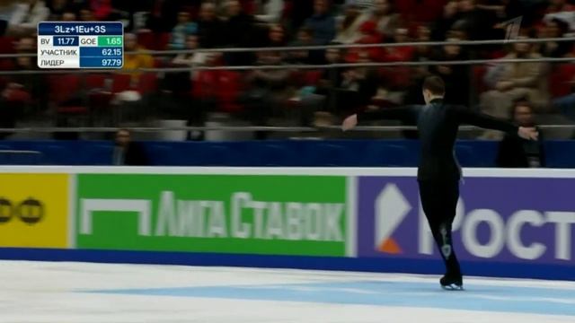 Семен Соловьев. Произвольная программа. Юноши. Финал Гран-при России по фигурному катанию 2022/23 смотреть онлайн