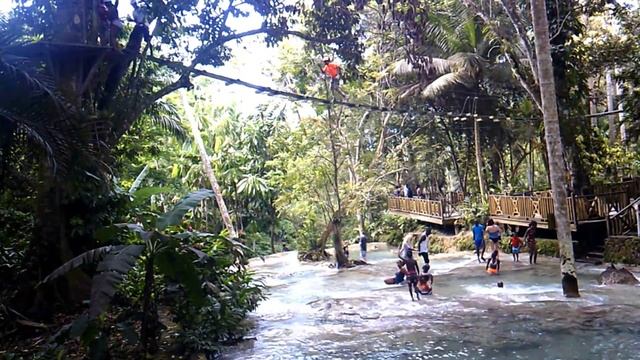 Jamaica: Dunns River Falls Climb without Guide!! #Jamaica #river смотреть онлайн